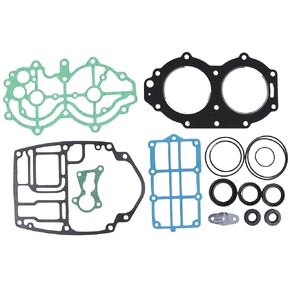 New Gasket Kit Set 66T-W0001-01 66T-W0001-02 Compatible with Power Head 2T 40HP E40XMH Outboard