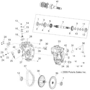 Silent Transmission Chain 3233111 Polaris 94-12 Blazer Scrambler Trail Blazer