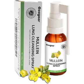 رذاذ الرئة Mullein رذاذ رذاذ Mullein مستخلص الرئتين واضحة للمدخنين 1 PCs