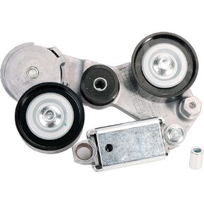 Drive Belt Tensioner Assembly with Pulley, fits for Chevy Impala 2014, fits for Chevy Malibu 08-10/13-14,fits for Saturn Aura/Vue 07-09,fits for Buick LaCrosse/Regal 12-16, L4 2.4L, 12655192, 12650244