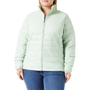 Amazon Essentials Women's Lightweight Long-Sleeve Full-Zip Water-Resistant Packable Puffer Jacket, Dark Green, Medium in Saudi Arabia