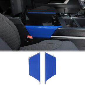 Aunginsy Center Console Side Armrest Box Lower Panel Trim Cover Fit Toyot@a Tundra/Sequoia 2022 2023 Truck Center Control Gear Shift Side Panel Decorative Sticker Protection ABS Interior Accessories