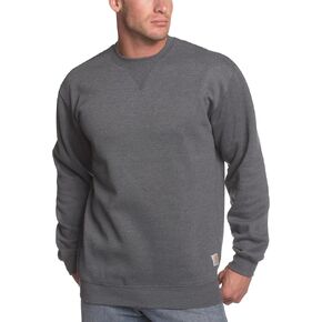 قميص رياضي رجالي برقبة مستديرة من Carhartt وزن متوسط، رمادي، مقاس 3XL in Saudi Arabia