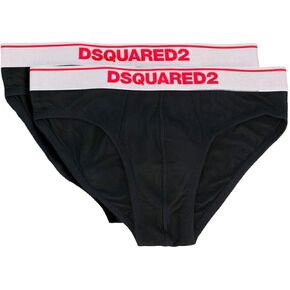 dsquared2 رجال موجز أسود ل