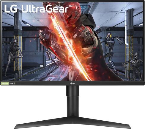 LG 27GL83A-B 27 Inch Ultragear QHD IPS 1ms NVIDIA G-SYNC Compatible Gaming Monitor, Black in Saudi Arabia