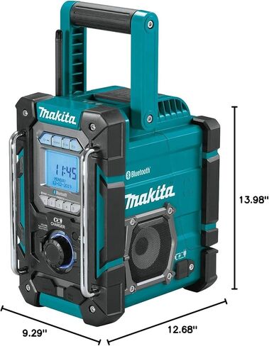 Makita XRM10 18V LXT® / 12V max CXT® Lithium-Ion Cordless Bluetooth® Job Site Charger/Radio, Tool Only in Kuwait
