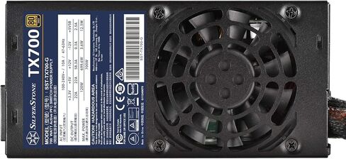 SilverStone Technology 700W Fixed Cable TFX Power Supply 80 Plus Gold TX700-G (SST-TX700-G) in Saudi Arabia