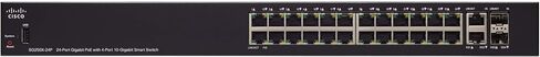 محول Cisco SG250-26 الذكي مع منافذ إيثرنت 26 جيجابيت (GbE) مع 24 جيجابيت ايثرنت RJ45 و2 منفذ كومبو جيجابت ايثرنت من SFP حماية محدودة مدى الحياة (SG250-26-K9-NA) in Kuwait