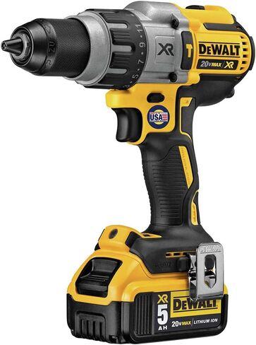 ديوالت طقم مثقاب مطرقي ماكس اكس ار 20 فولت، بدون فرشاة، 3 سرعات، لاسلكي (DCD996P2) in Kuwait