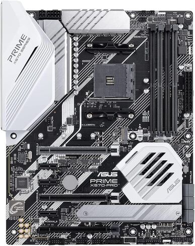 Asus Prime X570-Pro AM4 Zen 3 Ryzen 5000 & 3rd Gen Ryzen ATX Motherboard with PCIe Gen4, Dual M.2 HDMI, SATA 6GB/s USB 3.2 Gen 2 ATX Motherboard in Saudi Arabia