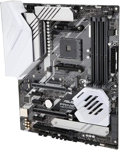 Asus Prime X570-Pro AM4 Zen 3 Ryzen 5000 & 3rd Gen Ryzen ATX Motherboard with PCIe Gen4, Dual M.2 HDMI, SATA 6GB/s USB 3.2 Gen 2 ATX Motherboard in Saudi Arabia