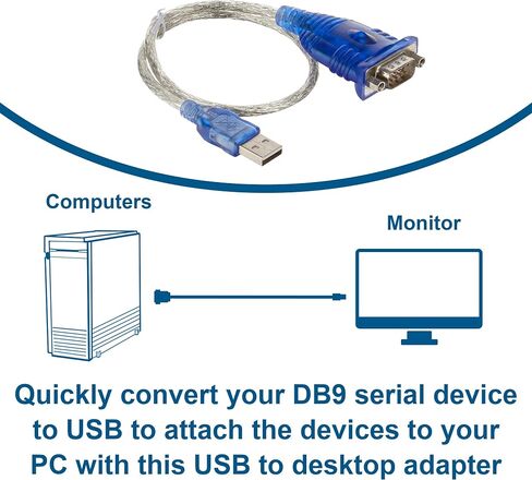 C2G USB Adapter, USB 2.0 Fast Ethernet Network Adapter, 7.5 Inches, Cables to Go 39998 in Kuwait