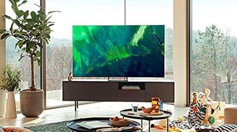 SAMSUNG 55-Inch Class QLED Q70A Series - 4K UHD Quantum HDR Smart TV with Alexa Built-in (QN55Q70AAFXZA) in Saudi Arabia