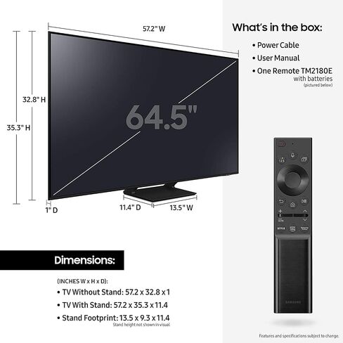 SAMSUNG 55-Inch Class QLED Q70A Series - 4K UHD Quantum HDR Smart TV with Alexa Built-in (QN55Q70AAFXZA) in Saudi Arabia