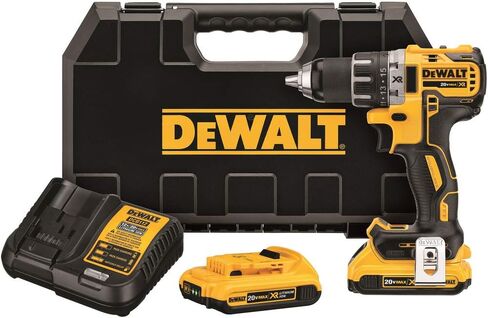 DEWALT DCD791D2 20V MAX XR Li-Ion 0.5" 2.0Ah Brushless Compact Drill/Driver Kit in Kuwait