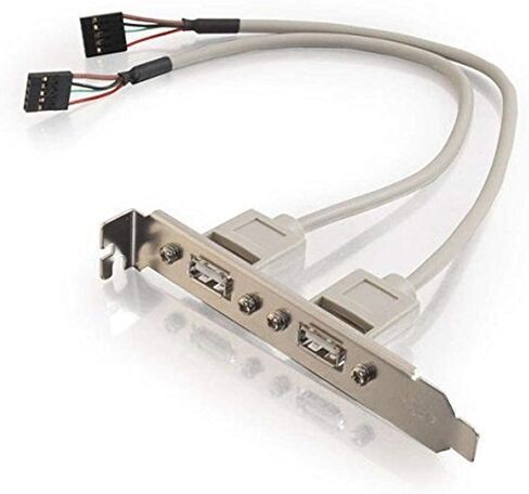 C2G 27367 USB Adapter - USB 2.0 Mini-B Female to Micro-USB B Male, Black in Saudi Arabia