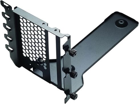 Phanteks (PH-VGPUKT4.0_03) Gen4 Vertical GPU Bracket, 220mm Flat Line PCI-E Gen4 x16 Riser Cable Kit in Saudi Arabia