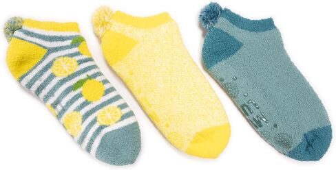 MUK LUKS Women's Set of 3 Cozy Fruit Footies in Saudi Arabia