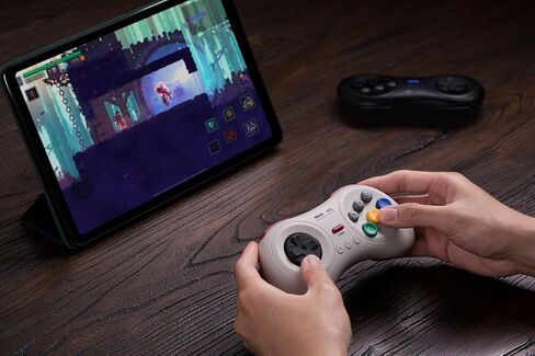 8Bitdo M30 Bluetooth Gamepad for Switch, PC, macOS and Android with Sega Genesis & Mega Drive Style in Saudi Arabia