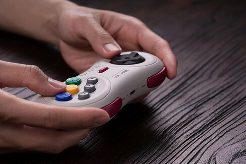 8Bitdo M30 Bluetooth Gamepad for Switch, PC, macOS and Android with Sega Genesis & Mega Drive Style in Saudi Arabia