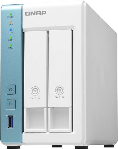 QNAP TS-231P3-2G 2 Bay Home & Office NAS with one 2.5GbE Port (TS-231P3-2G-AMZ-US) in Saudi Arabia