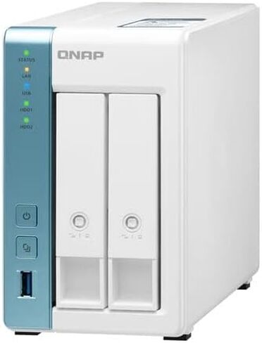 QNAP TS-231P3-2G 2 Bay Home & Office NAS with one 2.5GbE Port (TS-231P3-2G-AMZ-US) in Saudi Arabia