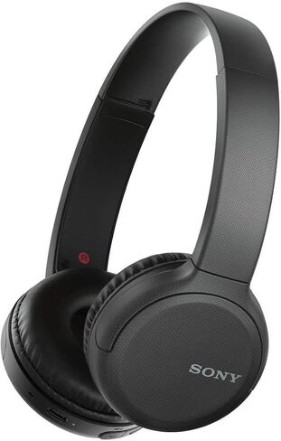 Sony Wireless Headphones WH-CH510: Wireless Bluetooth On-Ear Headset with Mic for phone-call, Blue in Saudi Arabia