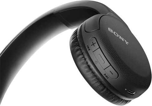 Sony Wireless Headphones WH-CH510: Wireless Bluetooth On-Ear Headset with Mic for phone-call, Blue in Saudi Arabia
