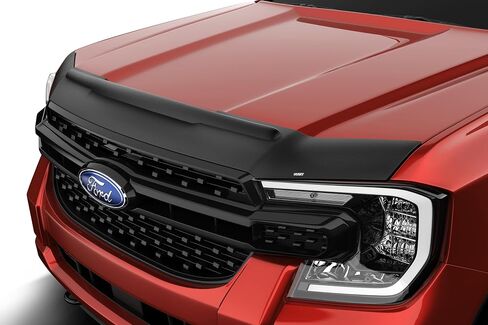 Husky Liners Aeroskin II Hood Protector | يناسب 2011-2016 فورد F-250. F-350 ، F-450 Super Duty | انحراف الانحراف المنخفض/درع الأخطاء - 1 جهاز كمبيوتر. ، أسود محكم | 2830022 in Saudi Arabia