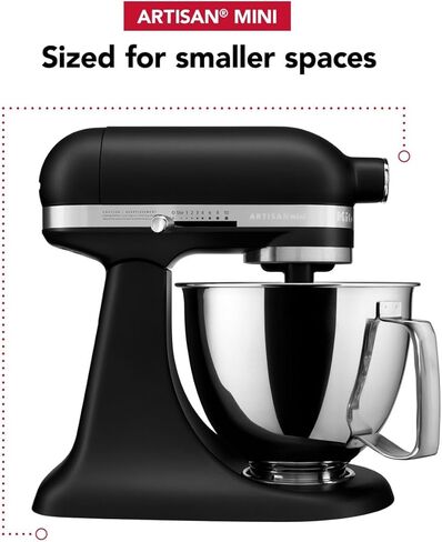 Kitchenaid Artisan Mini Plus Tilt-Head Stand Mixer with Flex Edge Beater in Saudi Arabia
