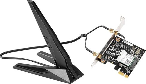 MSI Dual Band AX 200 WiFi 6 Bluetooth 5.0 Long Range Wireless MU-MIMO PCIe Network Adapter Card in Saudi Arabia