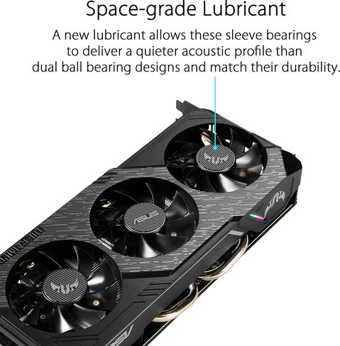 Asus TUF Gaming GeForce GTX 1660 Super Overclocked 6GB Edition HDMI DP DVI Gaming Graphics Card in Saudi Arabia