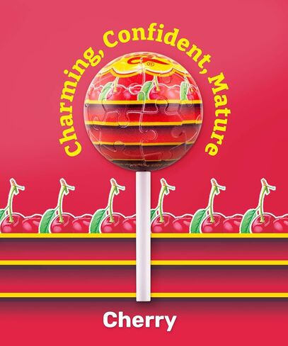 Chupa Chups x PiceRelax 3D Puzzle Keychain 24 قطعة بلاستيكية للبالغين - Chups My Flavor - Orange - حلقة مفتاح محمولة ، ملحقات ، سحر حقيبة ، سحر ، هدايا فريدة من نوعها لمحبي الألغاز [A3892] in Kuwait