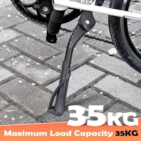 Bike Kickstand for Adult Bikes,Aluminum Alloy Bicycle Kickstand Adjustable for 24-29 Inch,Bicycle Kickstand for Mountain Bike, Trek Bike, Road Bike, City Bike,Non-Slip Sole (style-2) in Kuwait