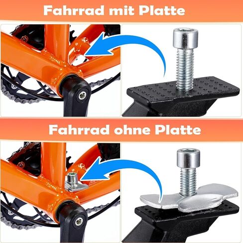 Bike Kickstand for Adult Bikes,Aluminum Alloy Bicycle Kickstand Adjustable for 24-29 Inch,Bicycle Kickstand for Mountain Bike, Trek Bike, Road Bike, City Bike,Non-Slip Sole (style-2) in Kuwait