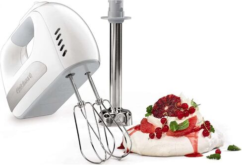 Cuisinart HM-8GR 8-Speed Hand Mixer with Blending Attachment, Gray in Saudi Arabia
