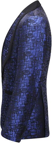 Boyland Mens 3 Piece Tuxedos One Button Wide Shawl Lapel Formal Suits Black Tie in Kuwait