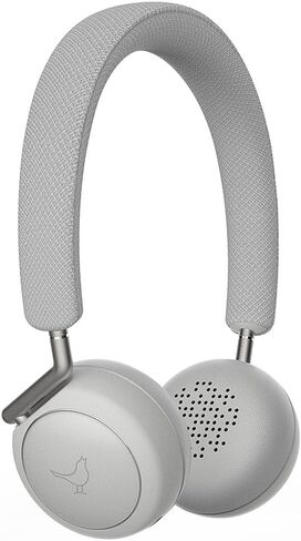 Libratone Q Adapt Active Noise Cancelling Headphones, Wireless Bluetooth Over Ear Headset w/Mic, CSR 8670 Chip, aptX Lossless Hi-Fi Sound with Deep Bass, 20 Hours Playtime for Travel work TV-White in Saudi Arabia