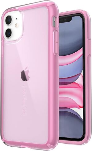 Speck Products Gemshell iPhone 11 / iPhone Xr Case, Pink Tint/Forever Pink in Saudi Arabia