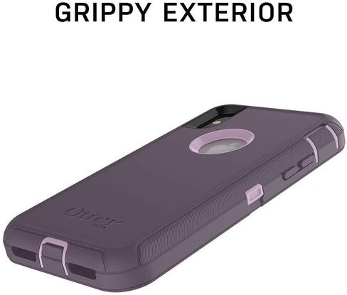 حافظة OTTERBOX DEFENDER SERIES إصدار صدري للآيفون XS ماكس - تغليف التجزئة - أسود in Saudi Arabia