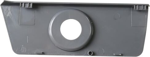Compatible with 2011-2014 Ford F150 Manual Lumbar Seat Switch Housing Panel Trim Bezel Gray (Driver Left Side) in Saudi Arabia