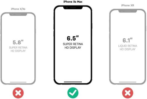 حافظة OTTERBOX DEFENDER SERIES إصدار صدري للآيفون XS ماكس - تغليف التجزئة - أسود in Saudi Arabia