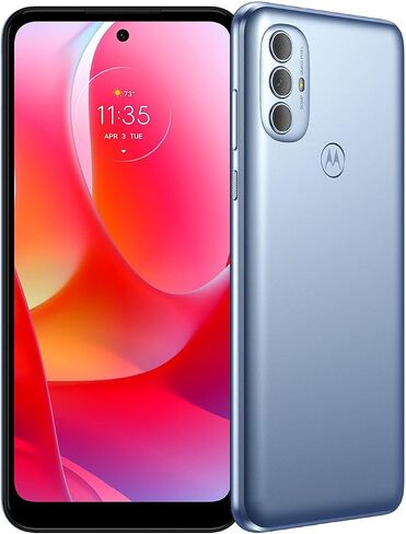 Moto G Power | 2022 | 3-Day Battery | Unlocked | Made for US by Motorola | 4/128GB | 50 MP Camera | Ice Blue in Saudi Arabia