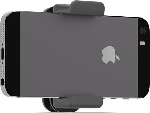 مشبك حزام عالمي متوافق مع ايفون - Apple 6/6s iPhone 6 Plus/6s Plus، iPhone 5s/5s/5c/5 - أسود in Kuwait