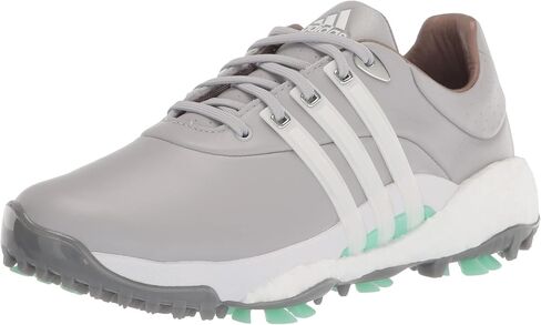 adidas Women's TOUR360 22 Golf Shoes, Footwear White/Footwear White/Almost Pink, 7.5 in Saudi Arabia