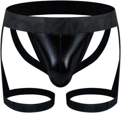 Jockmail Mens jockstrap مؤيد Athletic Jockstrap Thongs ملابس داخلية للذكور in Kuwait