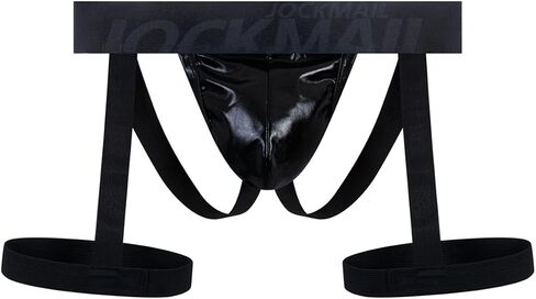 Jockmail Mens jockstrap مؤيد Athletic Jockstrap Thongs ملابس داخلية للذكور in Kuwait