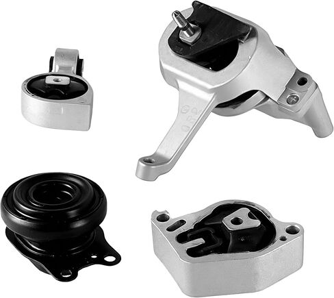 محرك المحرك ومحرك Mount Kit 4PCS متوافق مع 2007 2008 2009 2008 2012 2012 2013 Altima 2.5L استبدال # A4353 ، A4350 ، A4339 ، A4340 ، EM9444 ، EM9465 ، EM9446 ، EM4353 ، 11210-JN30A in Saudi Arabia