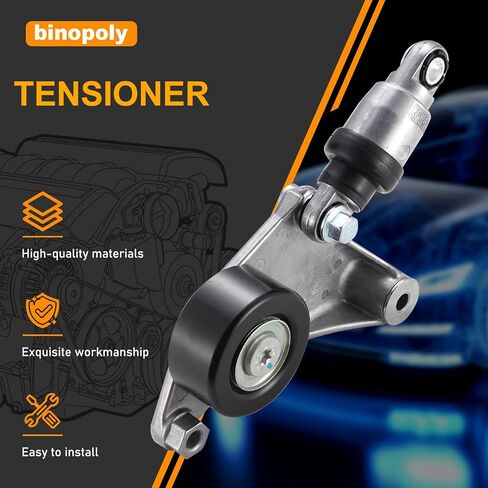 Binopoly 38216 تجميع موتر حزام محرك مع بكرة من أجل Scion TC 05-10 Toyota Avensis 00-08/Camry 02-07/Solara/Highlander 01-07/RAV4 01-05 OE# 89360 419-022 16620-28090 166200W110 166202010 in Saudi Arabia