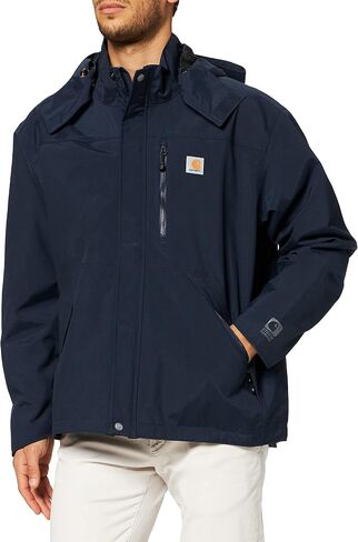 Carhartt Men's Big Storm Defender Loose Fit Heavyweight Jacket (Regular and Big & Tall Sizes), Navy, 3X-Large/Tall in Saudi Arabia